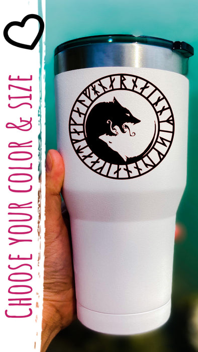 Viking ÚLFHÉÐNAR Wolf Vinyl Decal